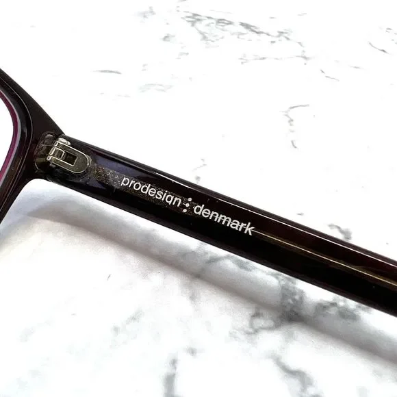 Prodesign Denmark 1719 c.5022 Eyeglasses Brown Full Rim Frames 50-16-140